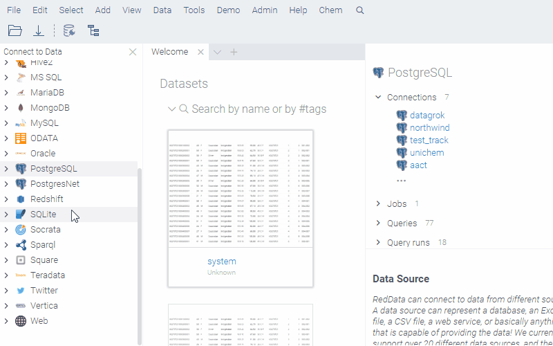 DB Substructure and Similarity Search