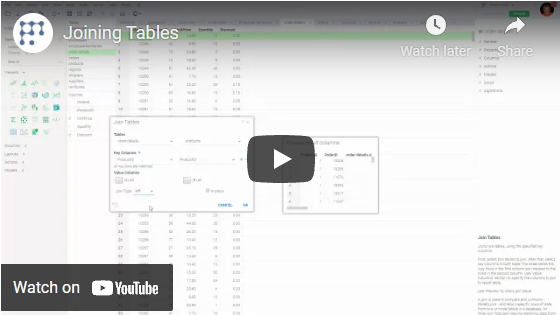 Join Tables
